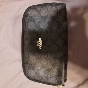 Coach Black Wristlet